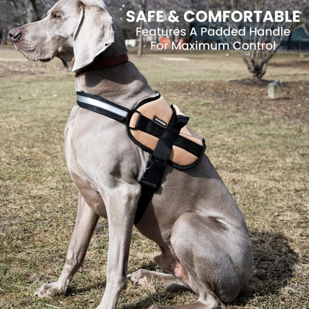 Pawmob No Pull Reflective Dog Harness Made in America